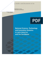National Science, Technology and Innovation Systems in Latin America and the Caribbean