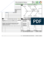 Formulario Solução de Problemas - MASP