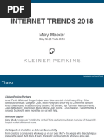 Mary Meeker's Internet Trends Report 2018