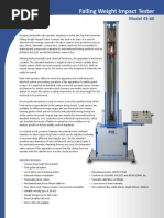 Falling Weight Impact Tester1050