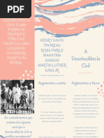 A Desobediência Civil