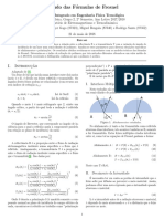 Estudo Das F Ormulas de Fresnel: I. Introduc Ao