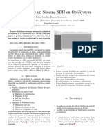 Simulaci On de Un Sistema SDH en Optisystem