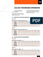 35 Typical Bolt Performance Information