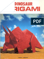 Fumiaki Kawahata - Dinosaur Origami