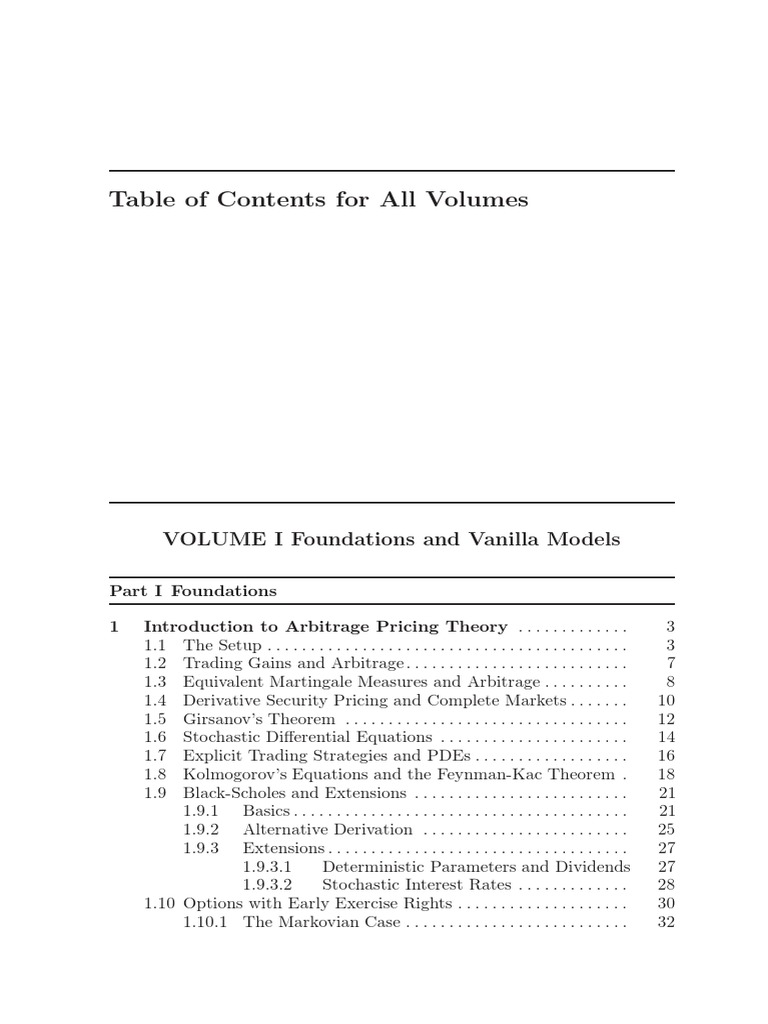 Andersen Piterbarg Interest Rate Modeling Pdf Download