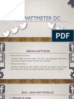 Wattmeter DC