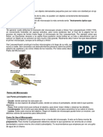 Microscopico y Celula