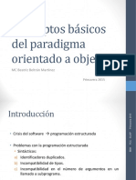 Conceptos Básicos Del Paradigma Orientado A Objetos: MC Beatriz Beltrán Martínez