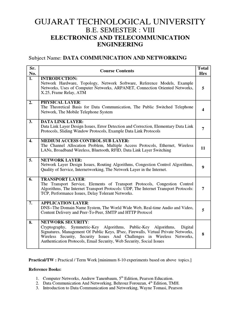Data Communication and Networking | PDF | Communications Protocols