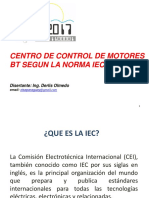 Centro de Control de Motores BT Segun La Norma Iec