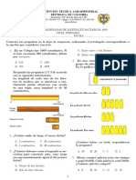 Segundas Olimpiadas de Matemática Itarcol 2018 Nivel Primaria PDF