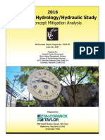 Ellicott City Hydrology Hydraulic Study and Concept Mitigation Analysis