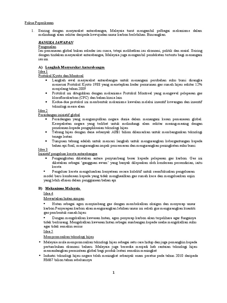Esei Pengajian Am Penggal 3 Pdf