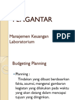 8th MK Budgeting