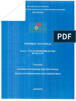 PTK 043 2015 Prosedur Perizinan Dan Sertifikasi Kegiatan Kebandaran Kemaritiman Rev 011