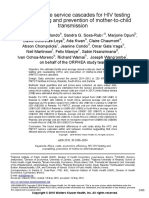 Costs Along The Service Cascades For HIV Testing.11 Lectura 5