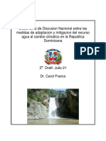 Dominican Republic National Issues Paper Water Final 1