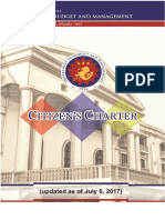 Revised DBM Citizens Charter 06jul2017