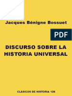 Bossuet, DISCURSO SOBRE LA HISTORIA UNIVERSAL