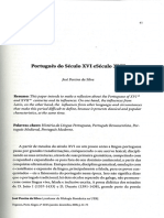 Português do século XVI e seculo XVII. José Pereira da Silva.pdf