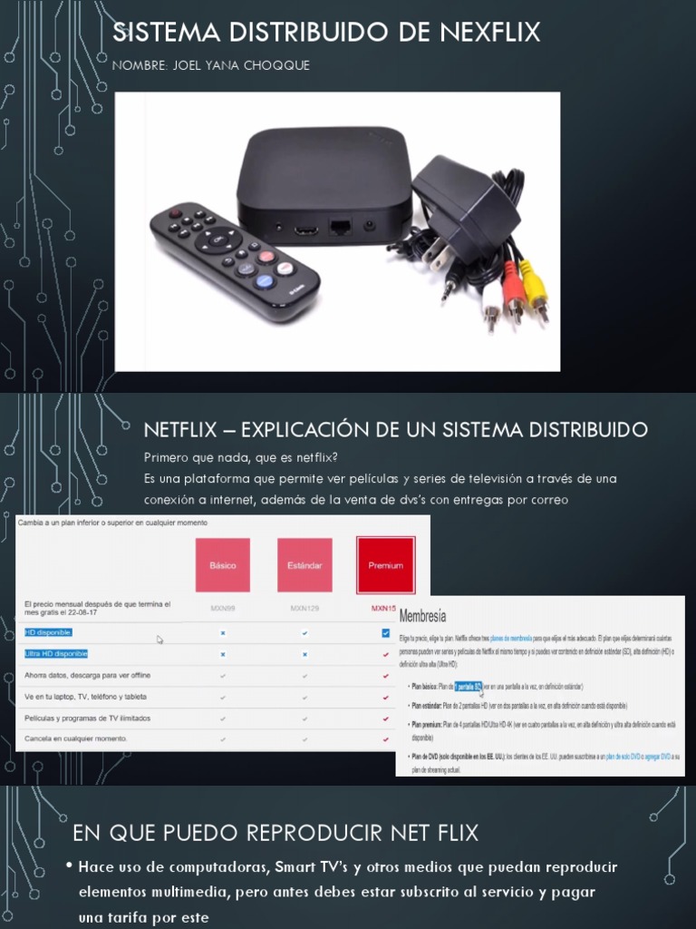 Funcionamiento del Sistema Distribuido de Netflix | PDF | Computación ...