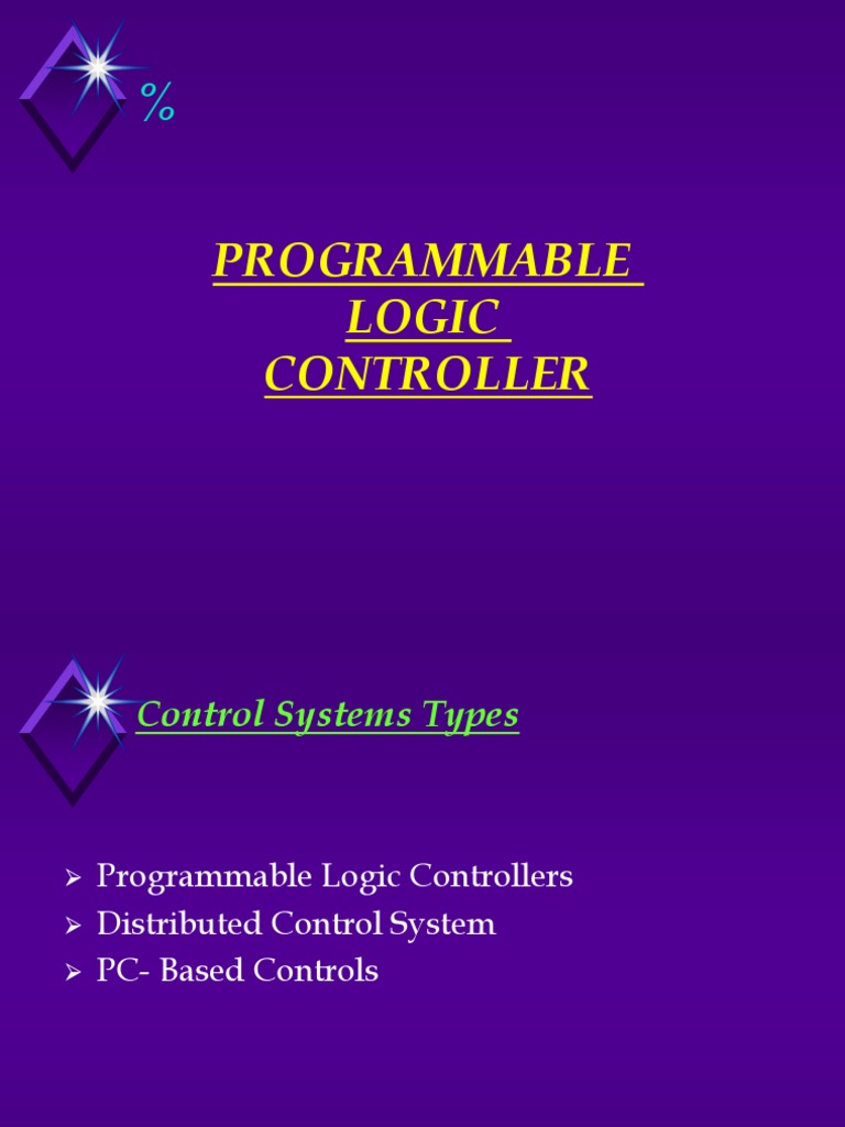 Programmable Logic Controller PDF Programmable Logic Controller Input/Output