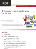 HHP - Indonesian Hydro Power Project Seminar Presentation