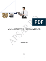 Managementul Informatiilor PDF