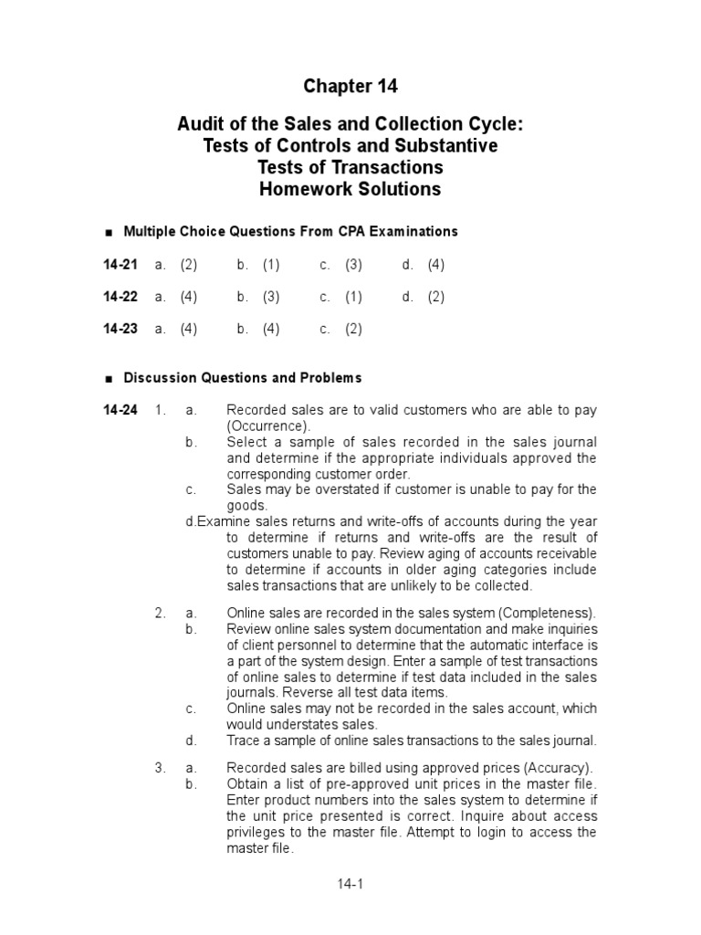 CH 14 | PDF | Invoice | Credit Card