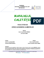 Manualul Calitatii FSIA