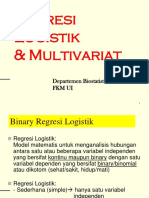 Regresi - Logistik+multivariat Materi Ketiga Belas