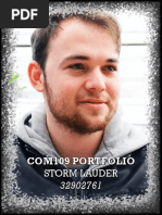 Com109 Portfolio: Storm Lauder