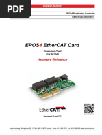 EPOS4 EtherCAT Card Hardware Reference