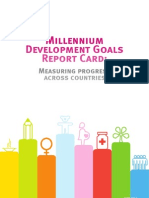 Millennium Development Goals MDG Report Card 2010