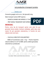 Estimare Cost Productie Si Transport Produs Final PDF