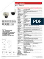 2 MP PTZ Dome Network Camera: DS-2DF5286-AEL/DS-2DF5286-AE3