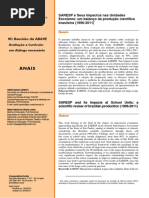 Avaliação SARESP ProdCientífica Artigo