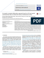 An Aquatic Ecoregion Delineation Approach Based on GIS and Spatial Environmental Data in Heihe River Basin%2c Northwestern China