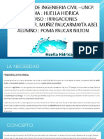 Huella Hidrica-ppt Irrigaciones Corregida