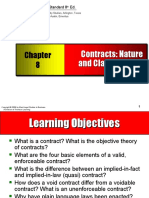 Contracts: Nature and Classification