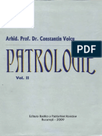 (Arhid. Prof. Dr. Constantin Voicu) Patrologie Vol. II PDF