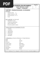 Business Environment 1 For BBM