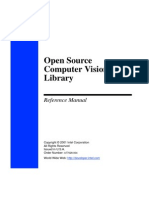 Open Source Computer Vision Library: Reference Manual