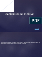 Različiti Oblici Molitve