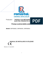 Pompa Submersibila Solara - PDF