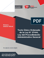 Ley de Procedimiento Administrativo PDF