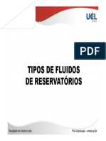 Tipos de Fluidos de Reservatórios