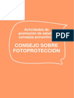 Consejo Fotoproteccion