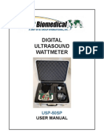 USP-50SP User Manual